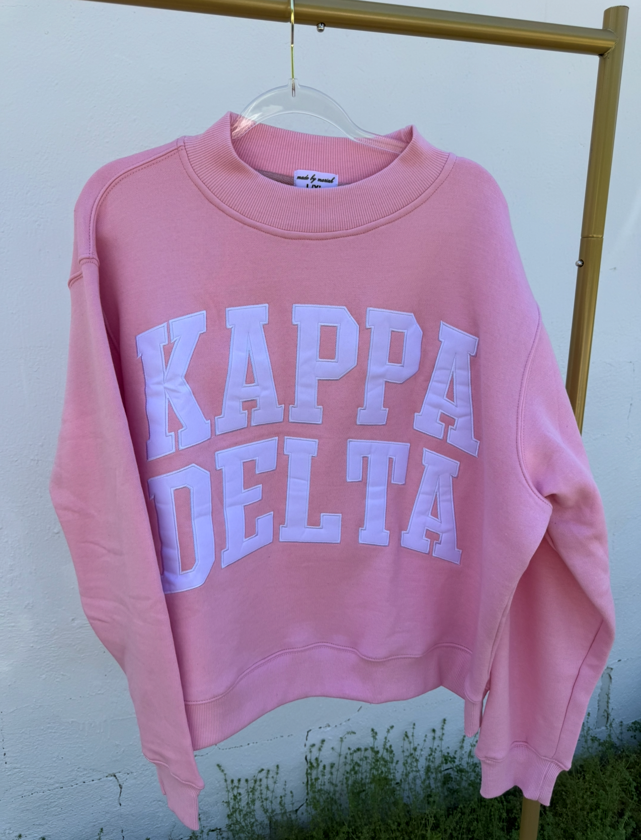 KAPPA DELTA Mockneck Sweatshirt - L/XL