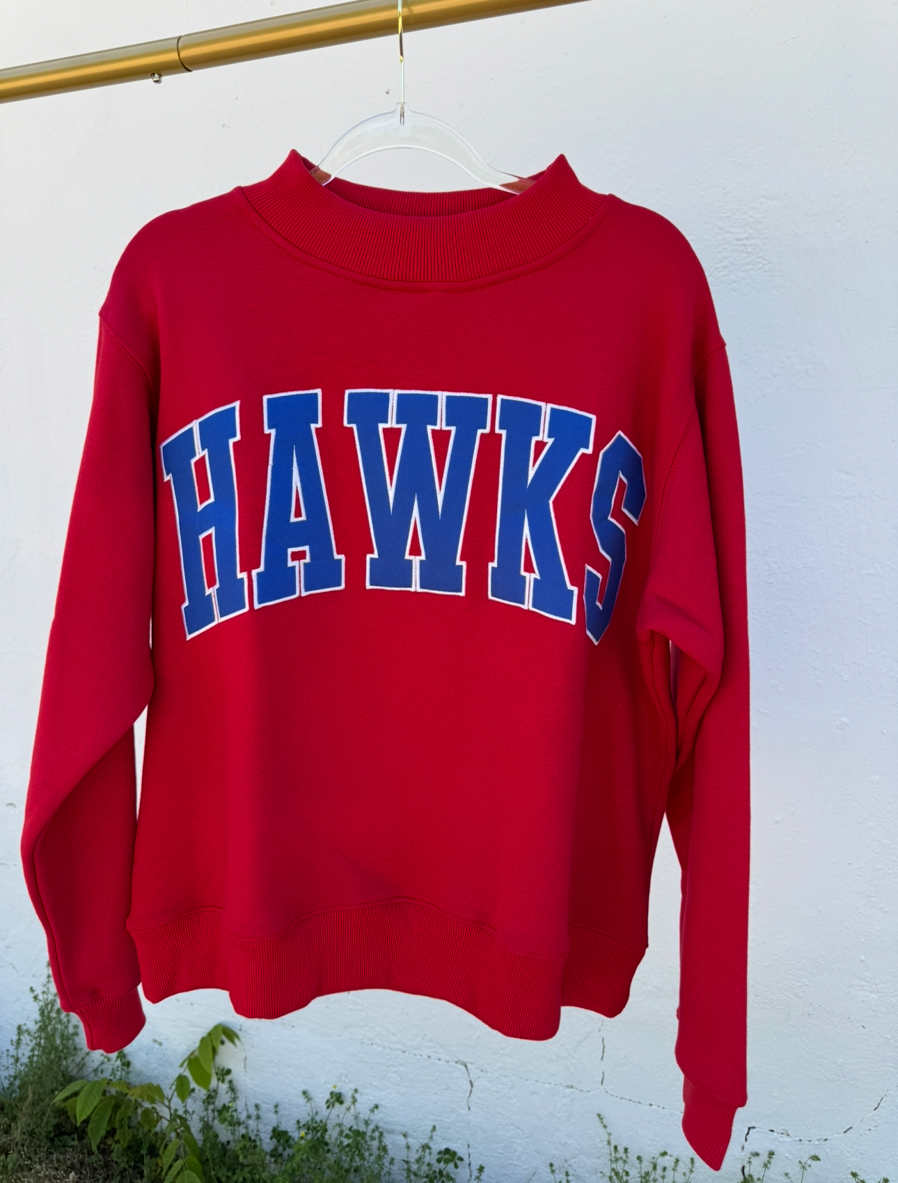 HAWKS Mockneck Sweatshirt - S/M