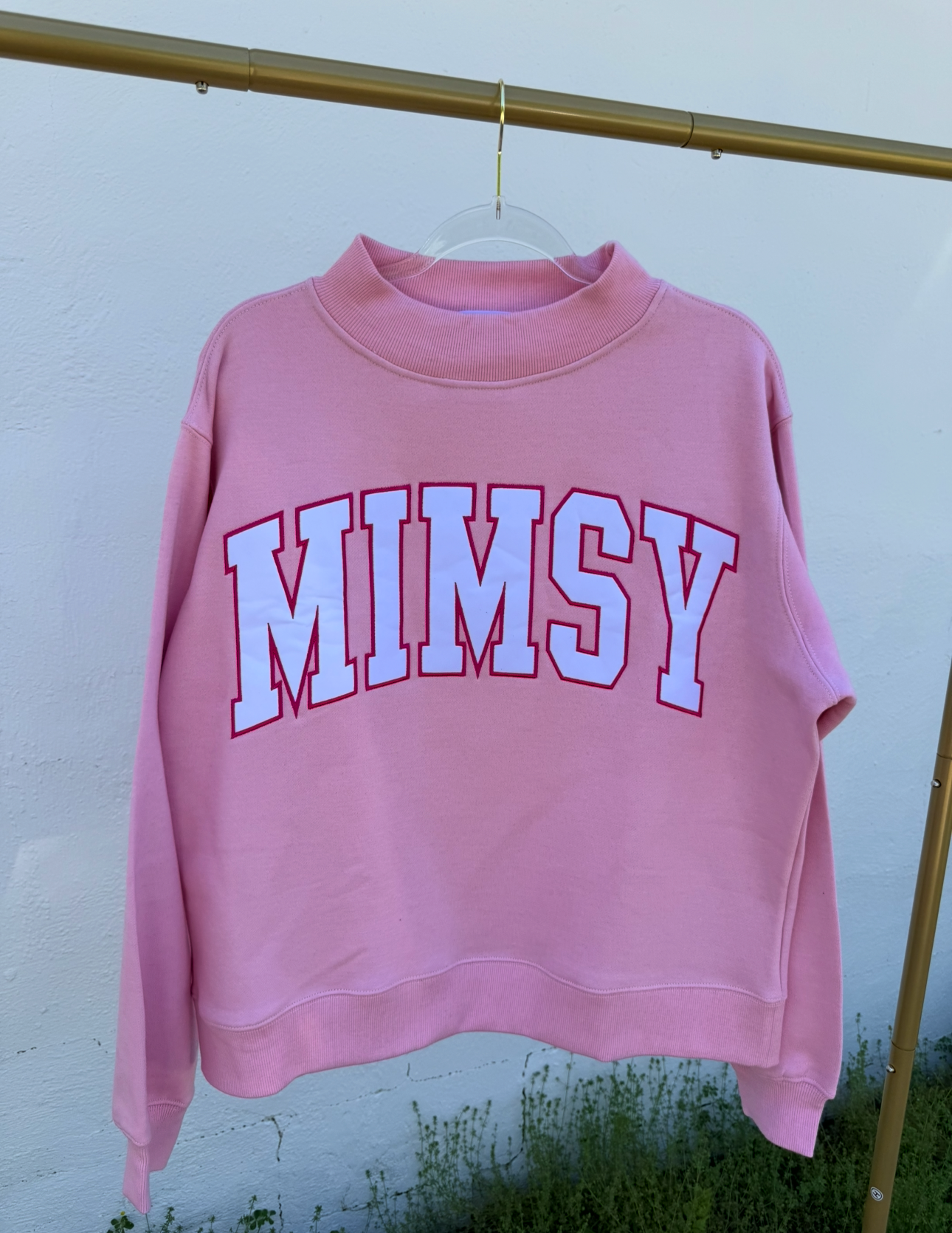 MIMSY Mockneck Sweatshirt - S/M
