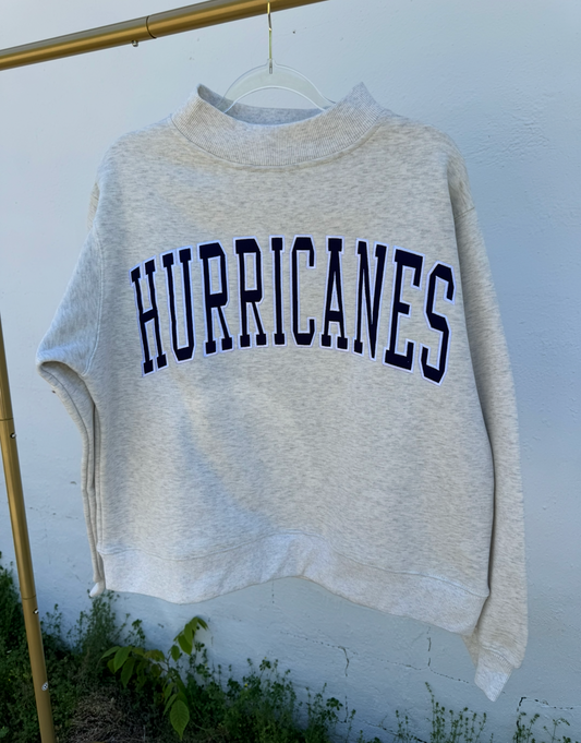 HURRICANES Mockneck Sweatshirt - S/M
