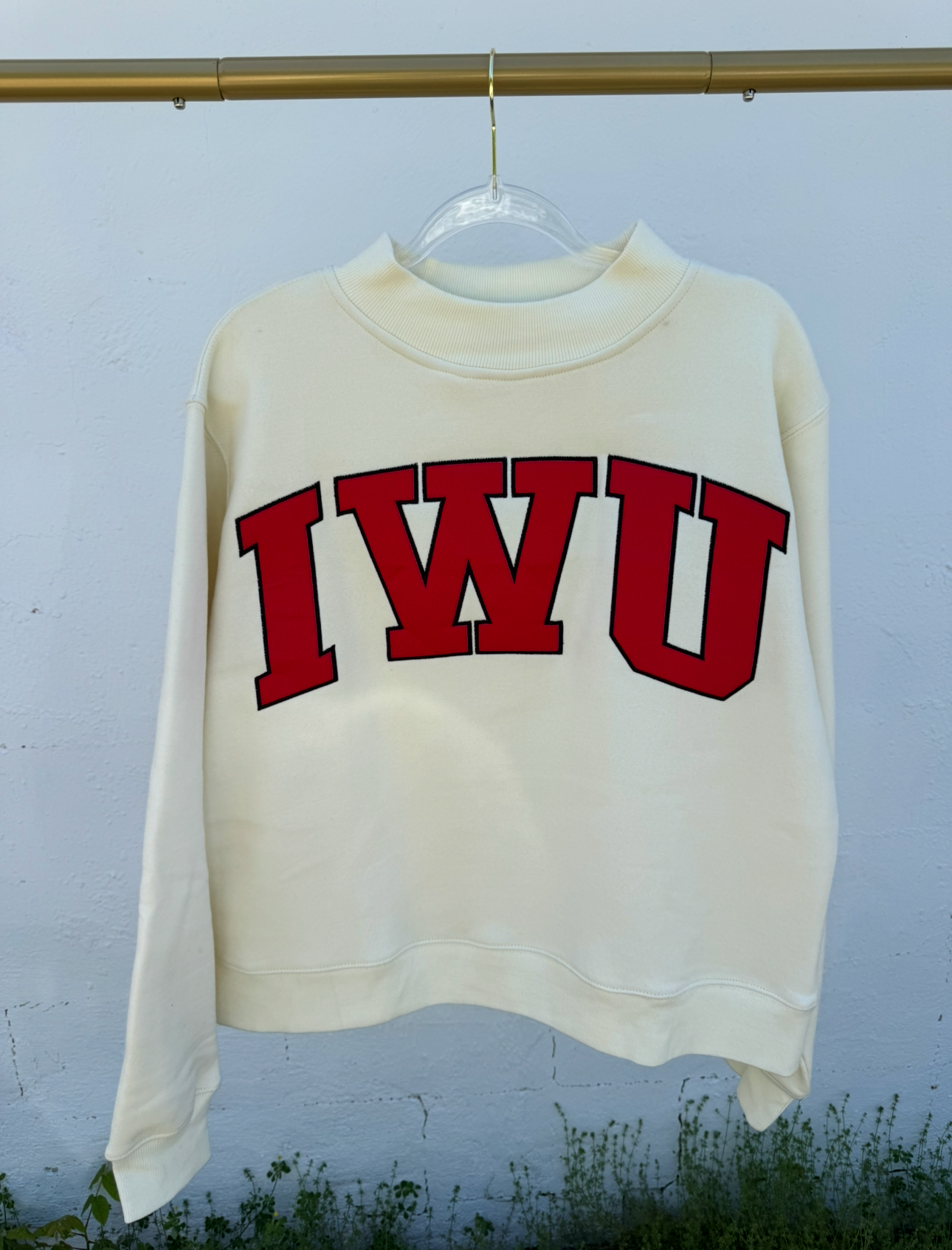 IWU Mockneck Sweatshirt - S/M