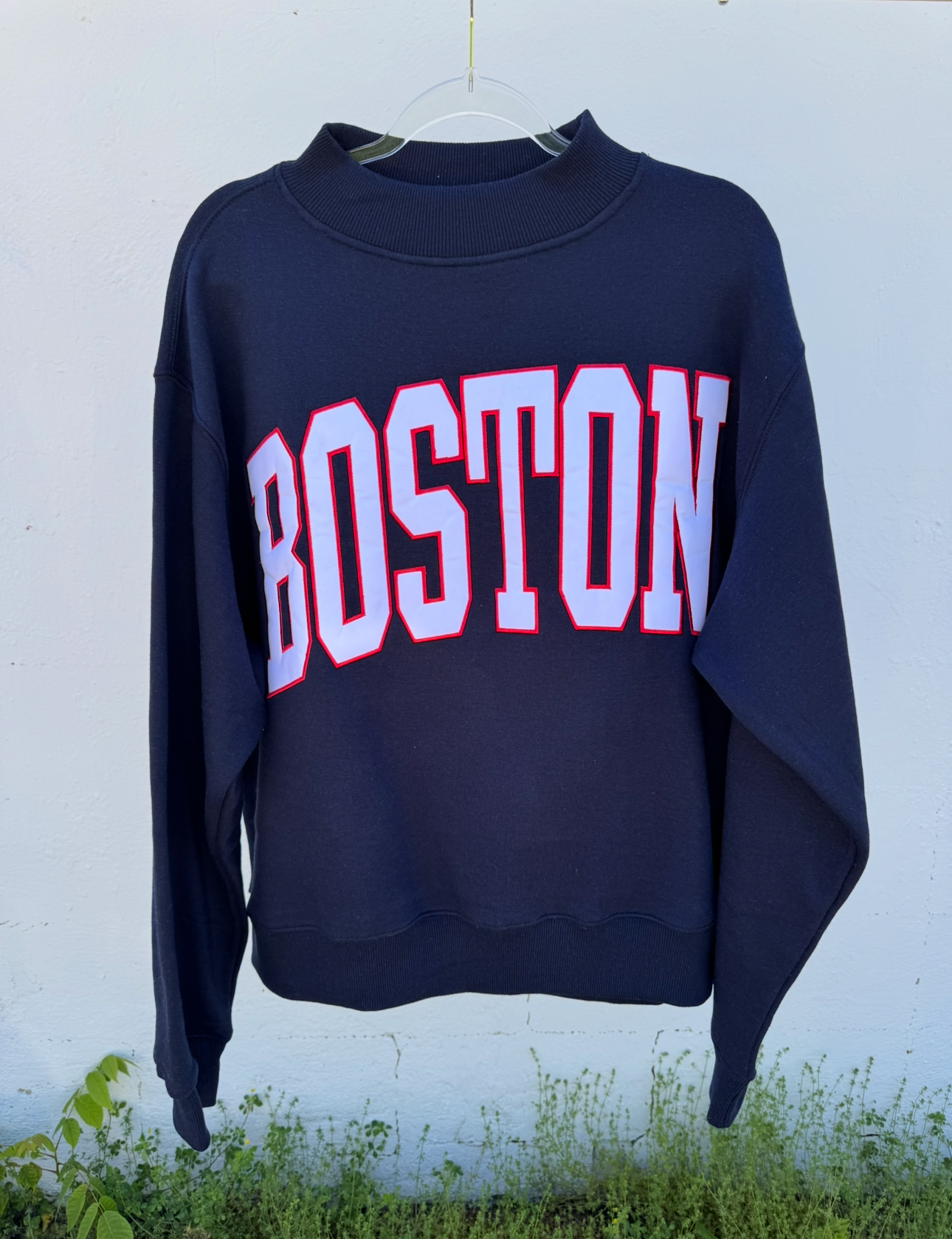 BOSTON Mockneck Sweatshirt - L/XL