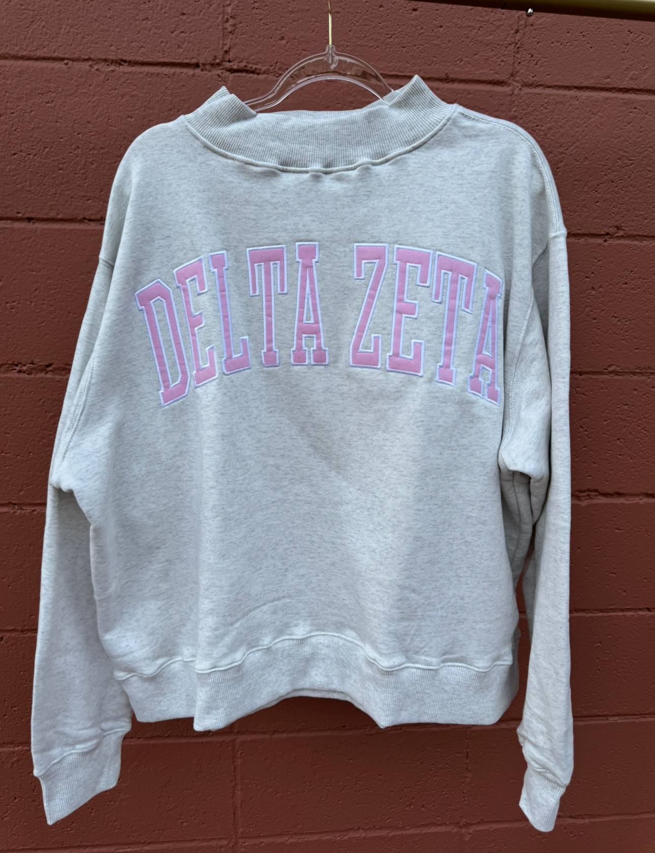 Delta Zeta Mockneck Sweatshirt