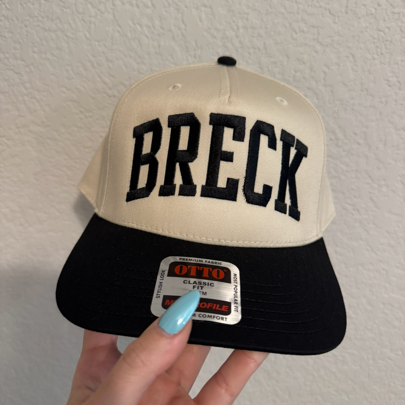 Breck Vintage Trucker Hat (Damaged)