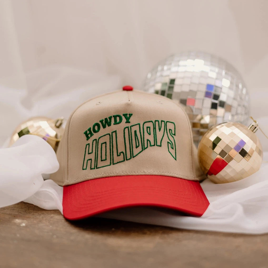 Howdy Holidays- Vintage Trucker Hat