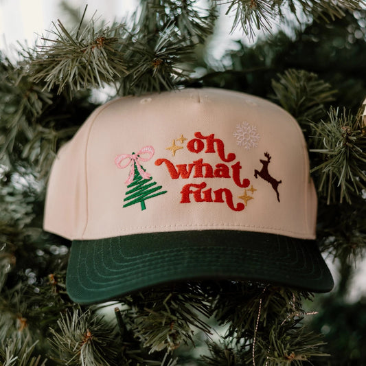 Oh What Fun- Vintage Trucker Hat